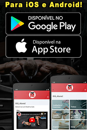 app Treino Mestre para iOS e Android