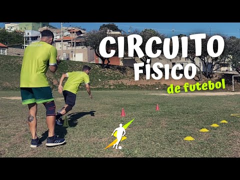CIRCUITO FÍSICO DE FUTEBOL | Treine como um atleta profissional