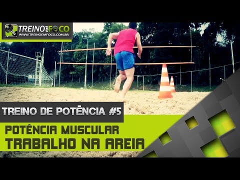 Como treinar potência na areia - Treino de Potência #5