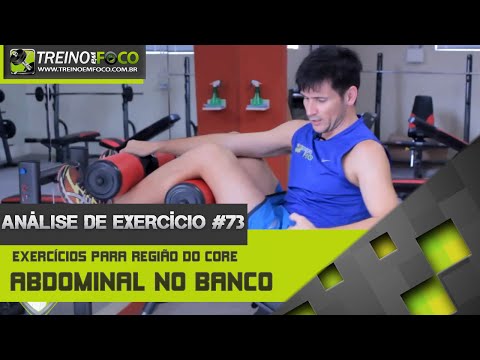 Como executar o exercício abdominal no banco - Análise de exercício #73