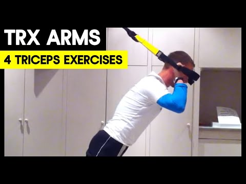 4 TRX Triceps Exercises