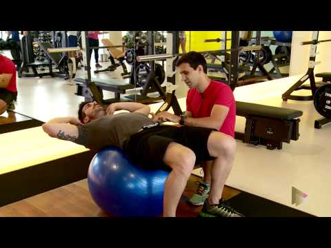 ABDOMINAL COM BOLA - CUIDADO!!!! - BETTER SHAPE