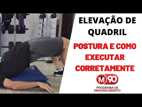 Elevação de quadril - TM90 de Emagrecimento
