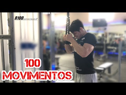 R100 – TREINAMENTO PARA HIPERTROFIA MUSCULAR ( prática )