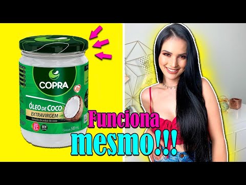 COMO USAR ÓLEO DE COCO NO CABELO (4 FORMAS DIFERENTES)! por Julia Doorman