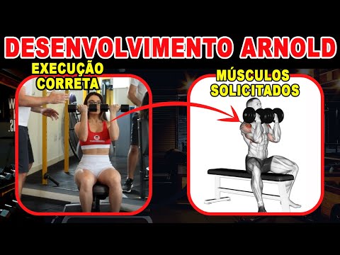 Desenvolvimento Arnold: Para que serve, como fazer e músculos solicitados