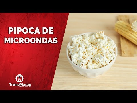 PIPOCA DE MICROONDAS - RECEITA LIGHT - COMO FAZER