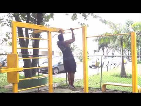 Barra fixa - pegada supinada
