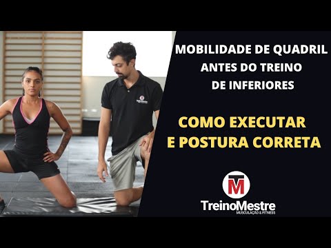 Exercício de Mobilidade de Quadril - Antes do Treino de Inferiores!