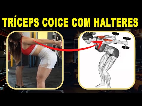Tríceps coice com halteres: Como fazer esse excelente exercício