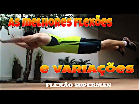 Os 25 melhores tipos de flexões e suas variações para fazer em casa The best pushups