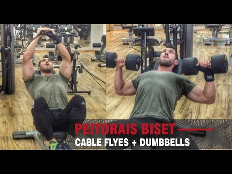 CHEST BI SET: CABLE FLY + DUMBBELL PRESS | Porção Superior