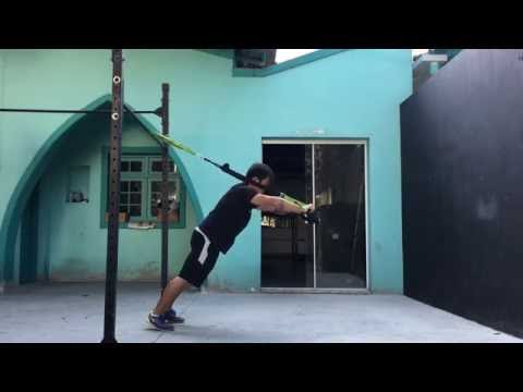 3 Melhores exercícios para o peito no TRX