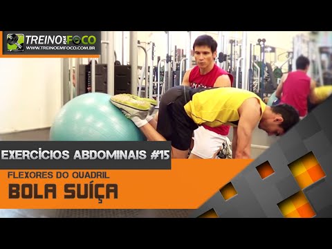 Exercícios Abdominais #15 - Exercício abdominal na Bola Suiça - Fitball