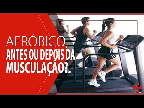 Exercício aeróbico antes ou depois do treino?