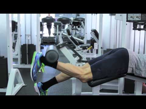 Single-Leg Lying Leg Curl