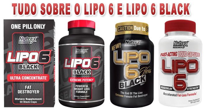 Lipo 6 e Lipo 6 Black