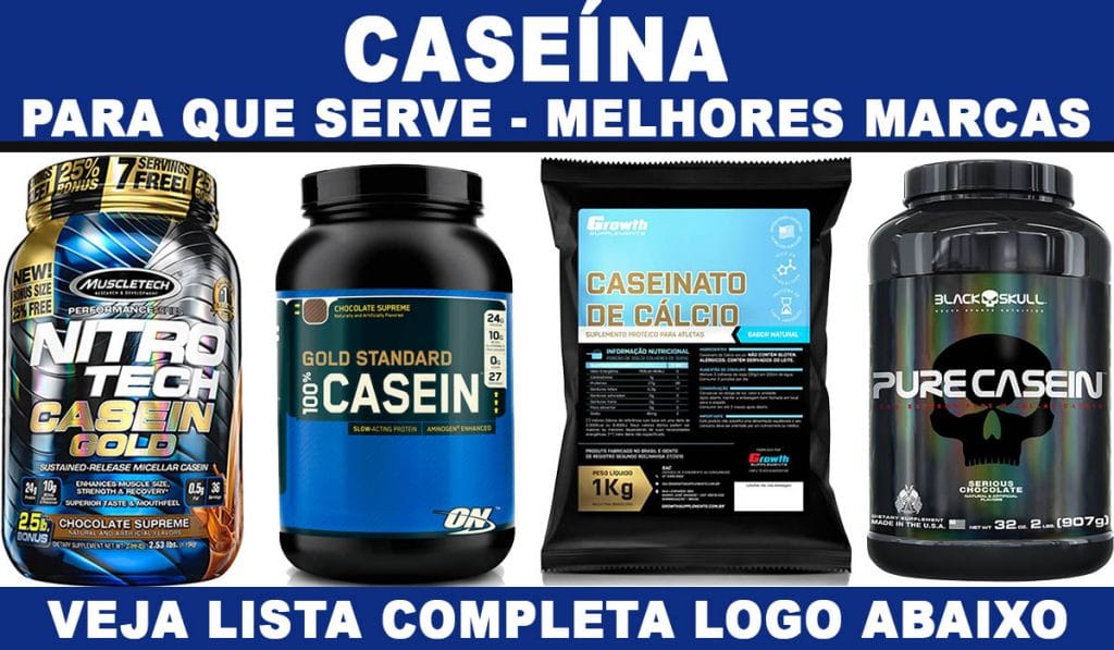 Qual a melhor caseína? As 6 Melhores marcas! Qual a melhor marca de caseína