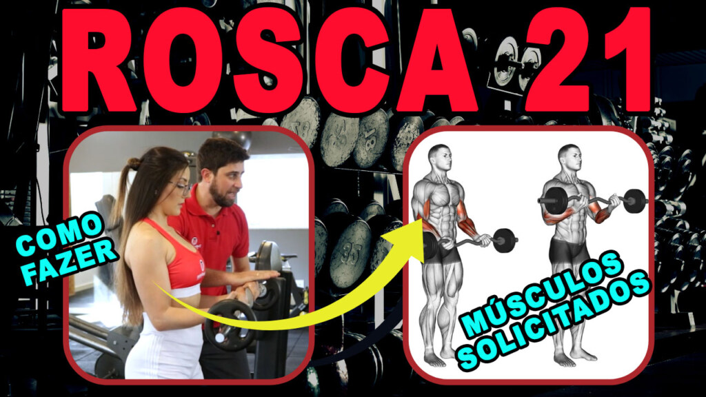 Rosca 21 do Arnold para bíceps vale a pena? como usar em seu treino? rosca 21 halter barra reta como fazer