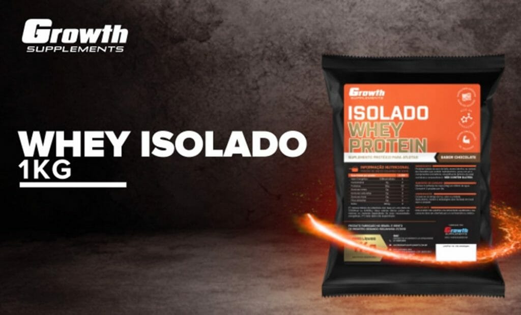 Top Whey Protein Isolado da Growth Supplements Análise Completa Treino Mestre