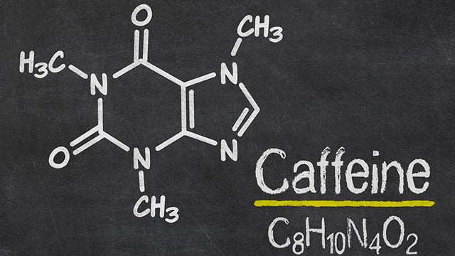 Fórmula molécula da cafeína