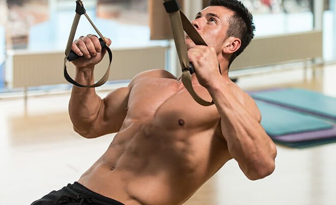 TRX treino exercícios