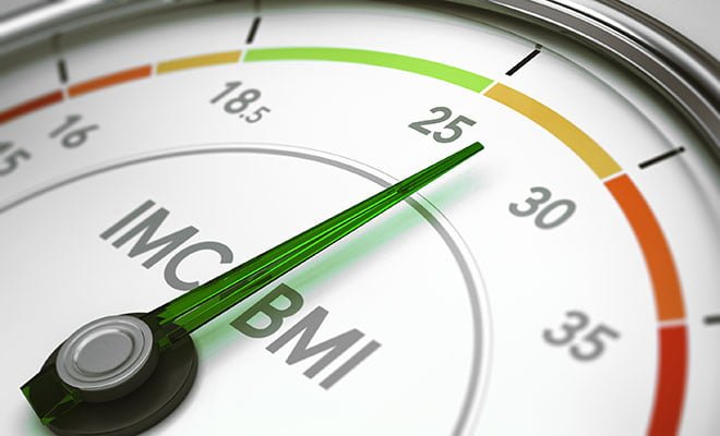 calculadora IMC (índice de massa corporal) BMI