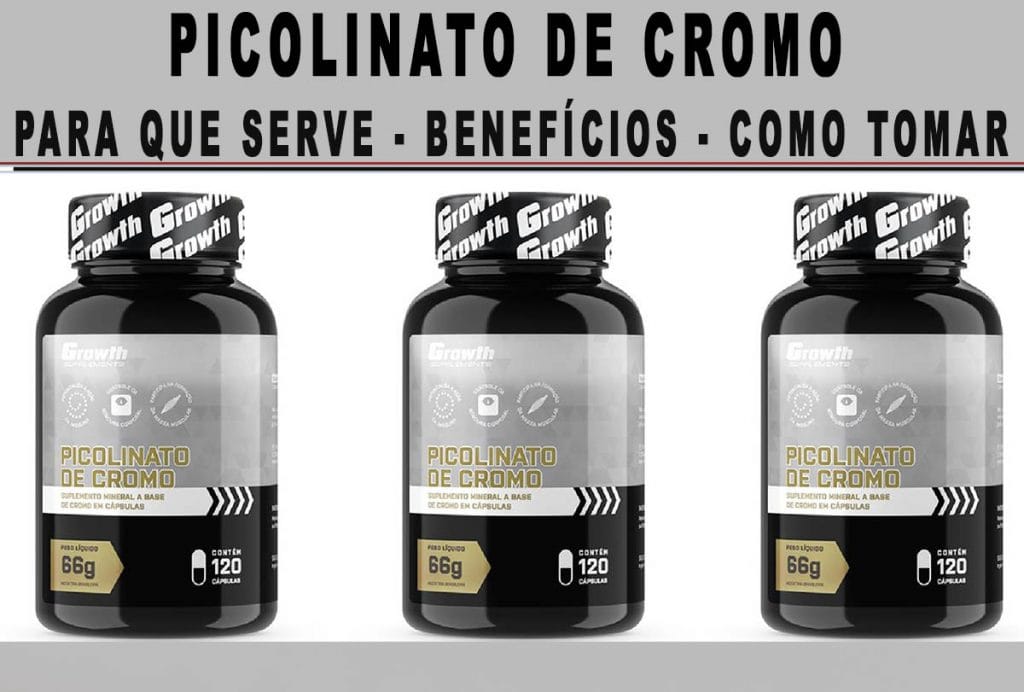 Picolinato de cromo emagrece benefícios