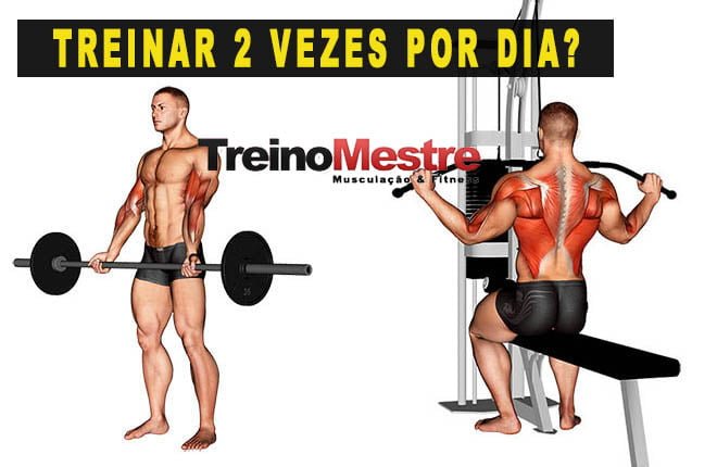 treinar musculação 2 vezes por dia hipertrofia