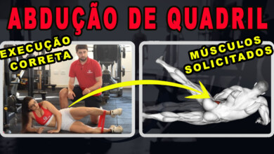 abdução de quadril em pe e sentado