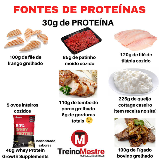 Proteínas: Os 22 melhores alimentos para ganhar massa muscular