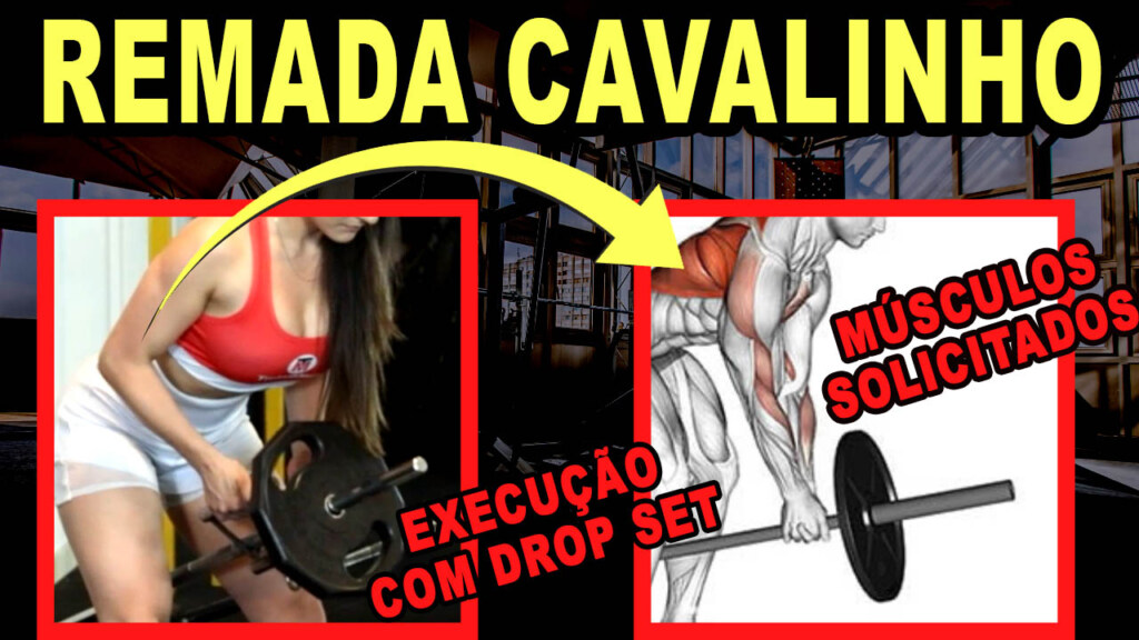 remada cavalinho como fazer