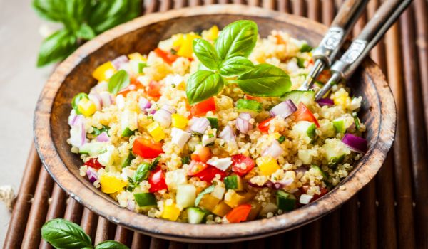 salada de quinoa