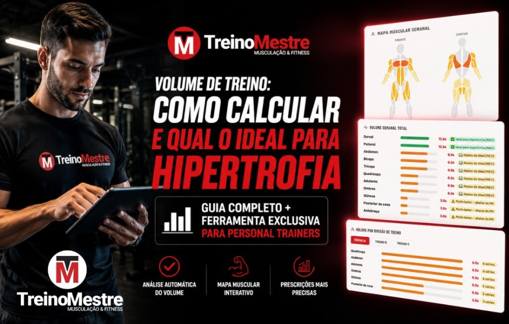 Volume de treino: como calcular e qual o ideal para hipertrofia volume de treino para hipertrofia como calcular