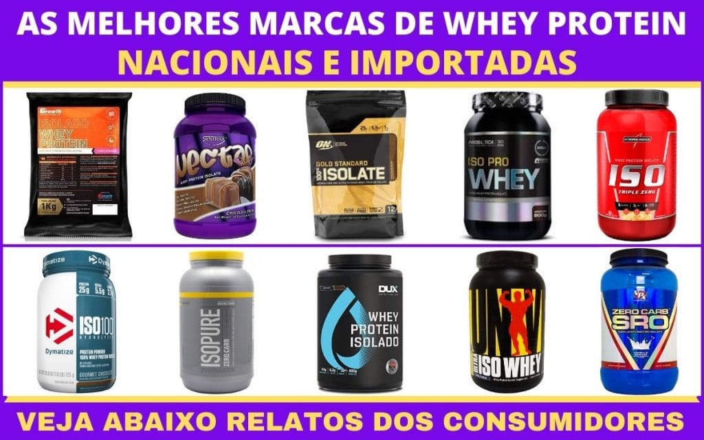 Qual o melhor Whey Protein em 2026? – LISTA ATUALIZADA! Melhor Whey Protein melhores marcas isoladas importadas e nacionais