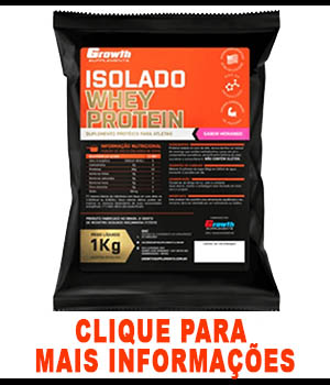 Whey Protein Isolado Growth Supplements