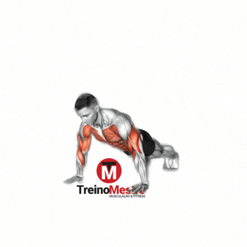 Prancha com movimento de braços