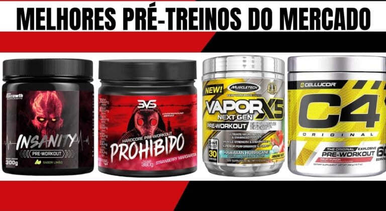 Melhor Pré-Treino 2025: 7 Melhores Marcas do Mercado