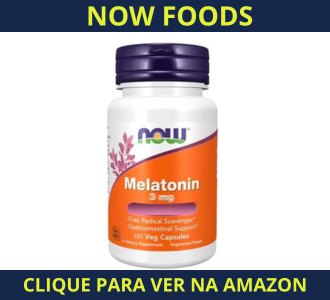 Melatonina Now Foods