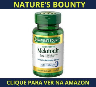 Melatonina Nature's Bounty