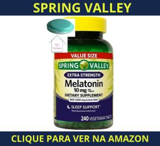 Spring Valley Melatonin Vegetariana