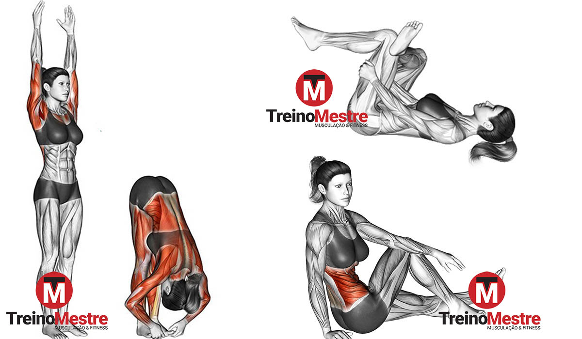 Exercícios de alongamento para quem fica muito tempo sentado no
