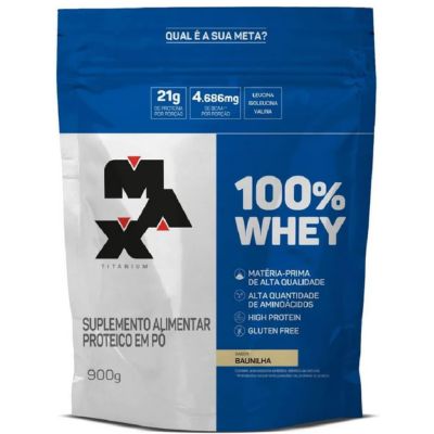 whey protein max titanium 900g