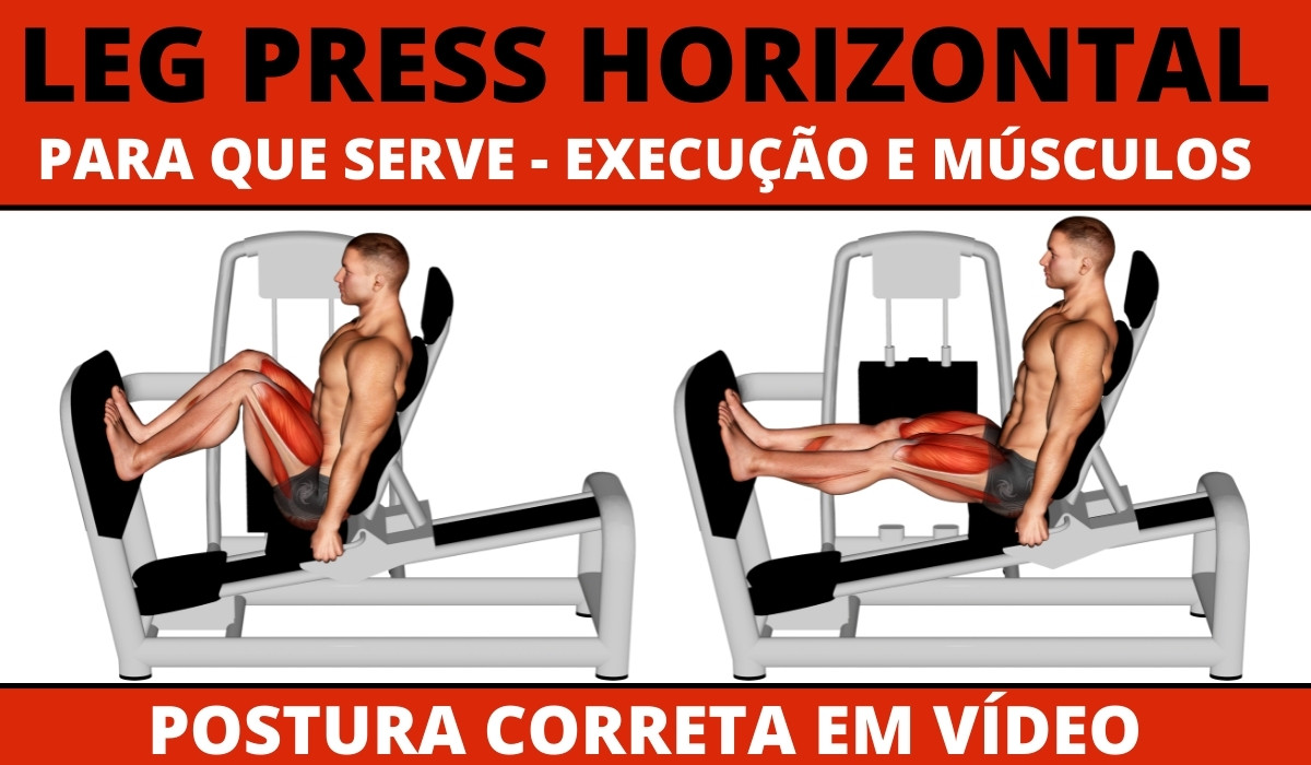 Leg Press Horizontal - Starke - Linha Ex - Casa do Fitness