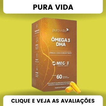 Ômega 3 DHA - Pura Vida