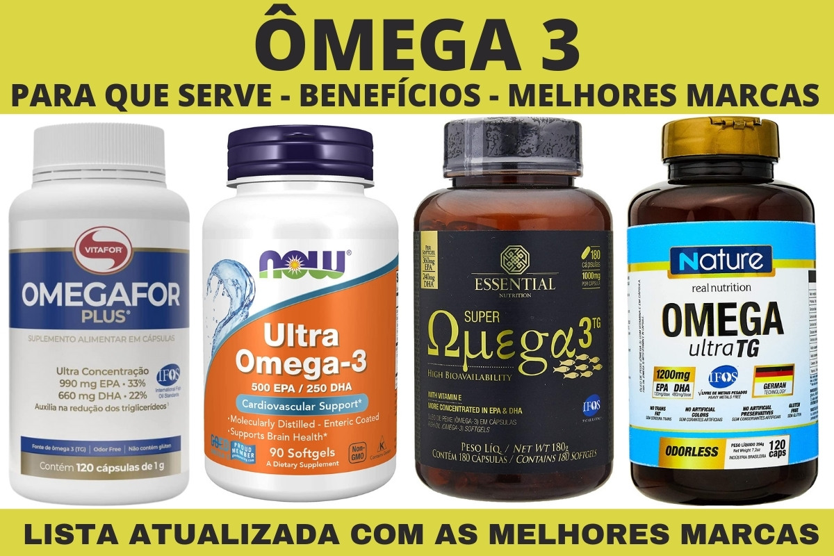 Qual o Melhor mega 3 As 10 marcas mais Confi veis