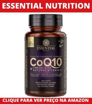 CoQ10 + Ômega 3TG + Vitamina e Essential Nutrition