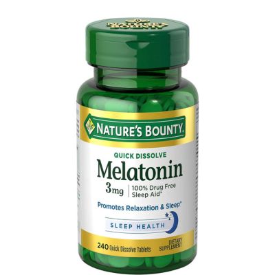 Natures Bounty Melatonina 3mg