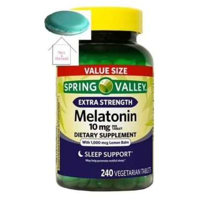 Spring Valley Melatonin Vegetariana