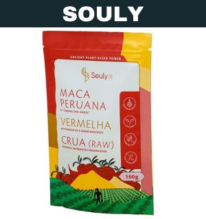 maca peruana em pó vermelha Souly